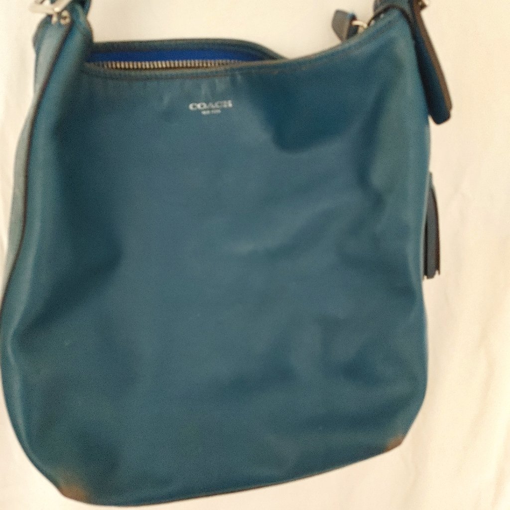 Coach Leather Handbag/Shoulder Bag